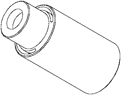 Underground device for reaming while drilling