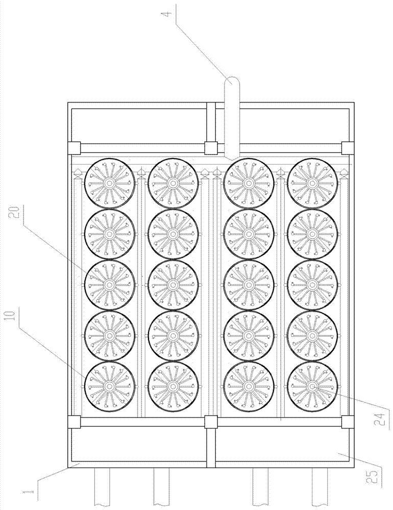 Intelligent atomization cooling tower device and control method thereof