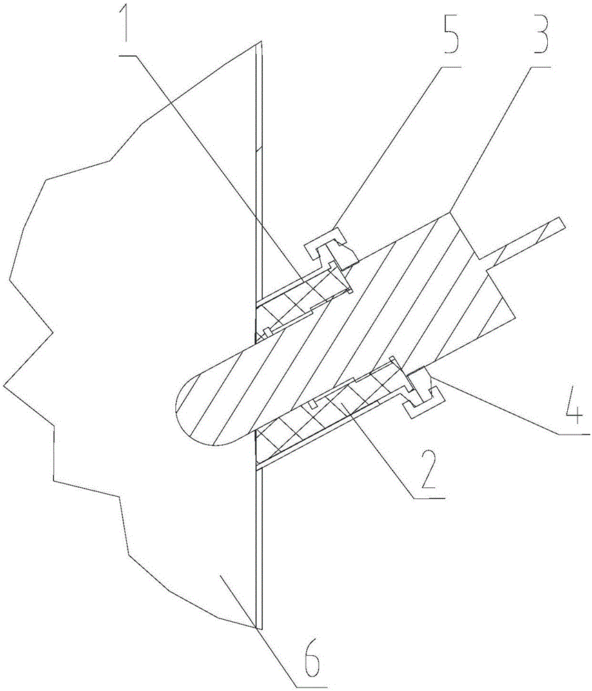 Particlepowder body material level detection device