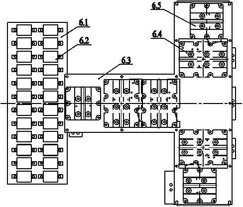 Water-cooling power module of medium-voltage high-power frequency changer