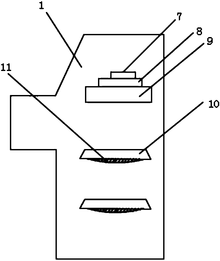 Voltage withstand test device for electric insulation gloves