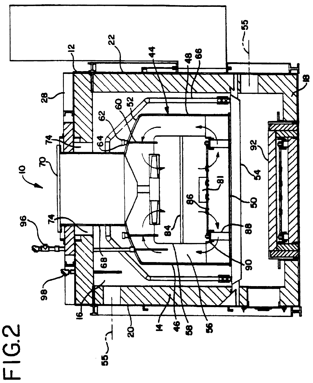 Muffle convection brazing/annealing system