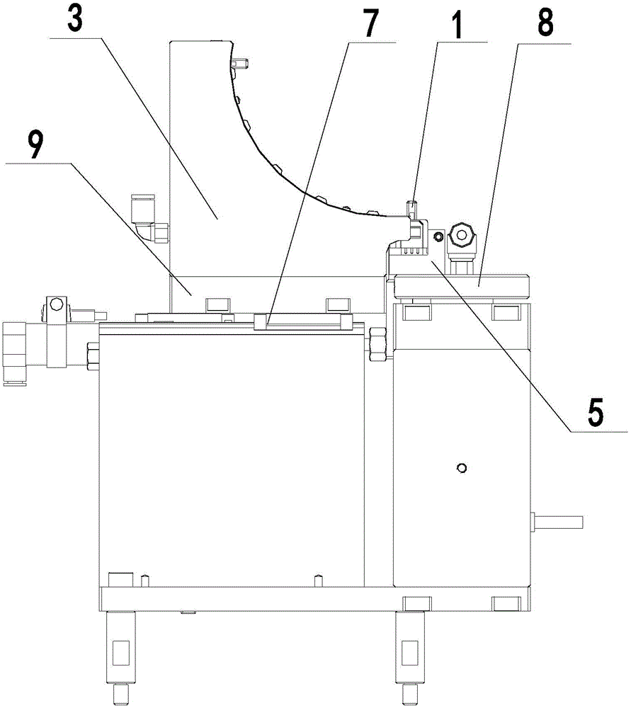 Special-shaped member turnover device and turnover device thereof