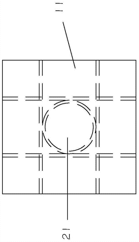 Soft soil foundation seabed fixed mounting construction method of water building ocean fixed platform