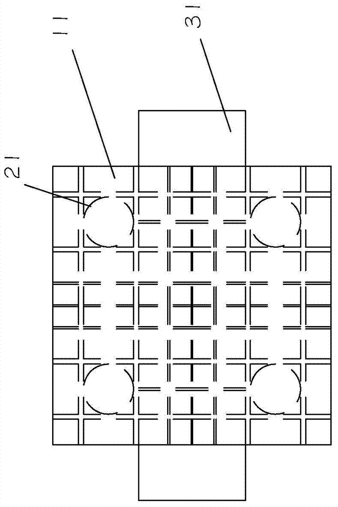 Soft soil foundation seabed fixed mounting construction method of water building ocean fixed platform