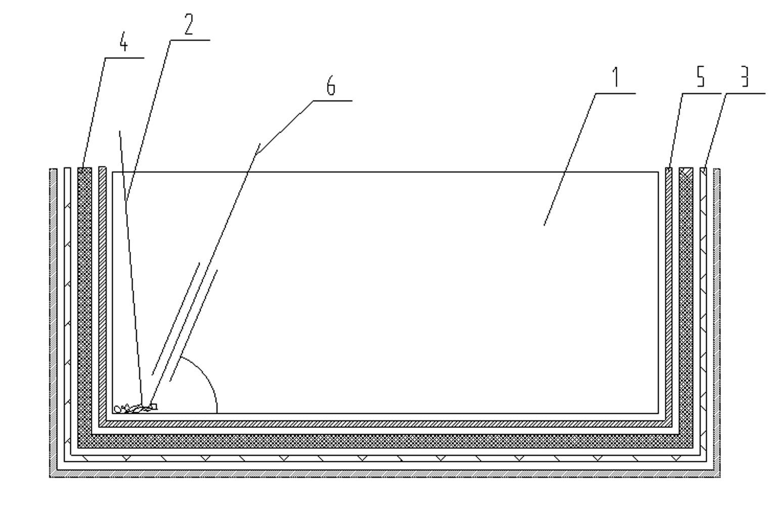 Horizontally laid large-section aluminum bus welding construction method