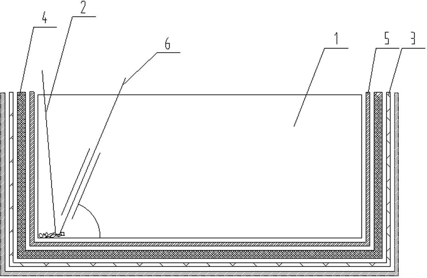 Horizontally laid large-section aluminum bus welding construction method