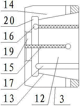 Hydraulic expanding sleeve type tool for gear tooth shape processing