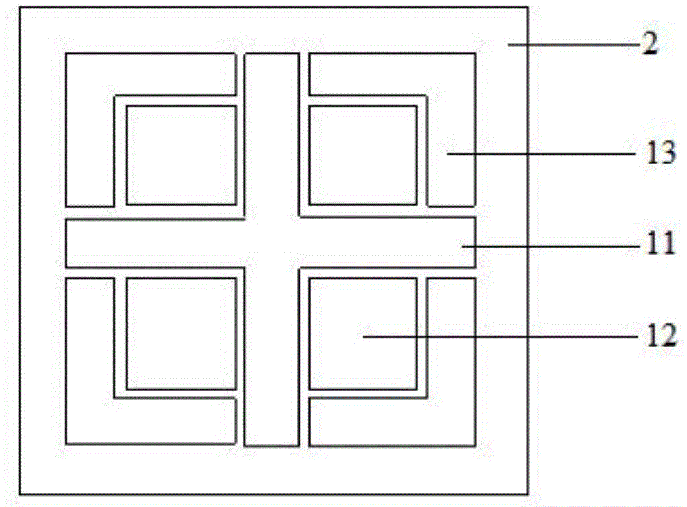 Composite dielectric double-layer fss structure srr metal layer ultra-thin absorbing material