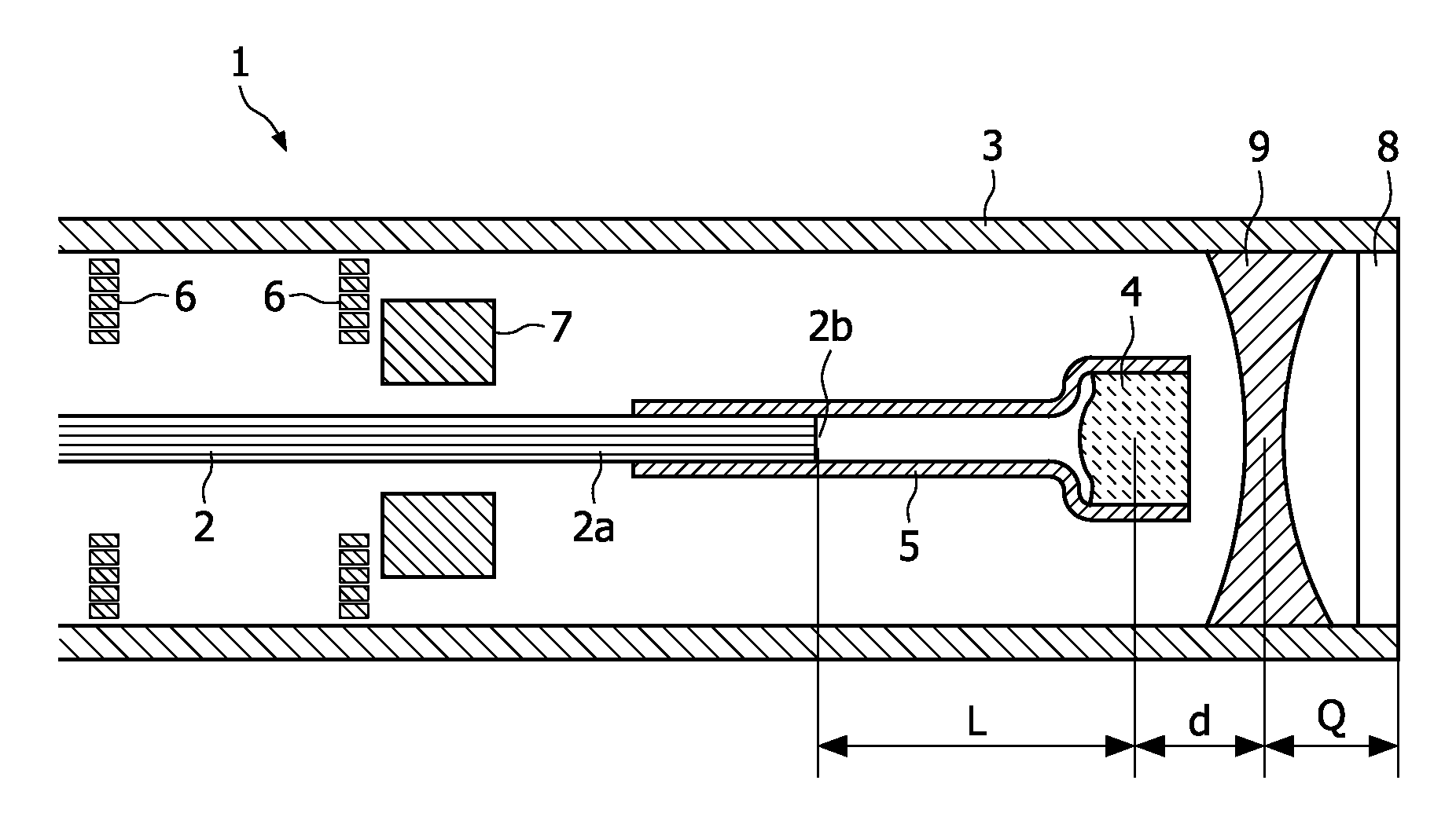 Optical fiber scanning probe