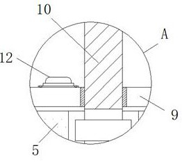 Automatic feeding press machine for refractory brick production