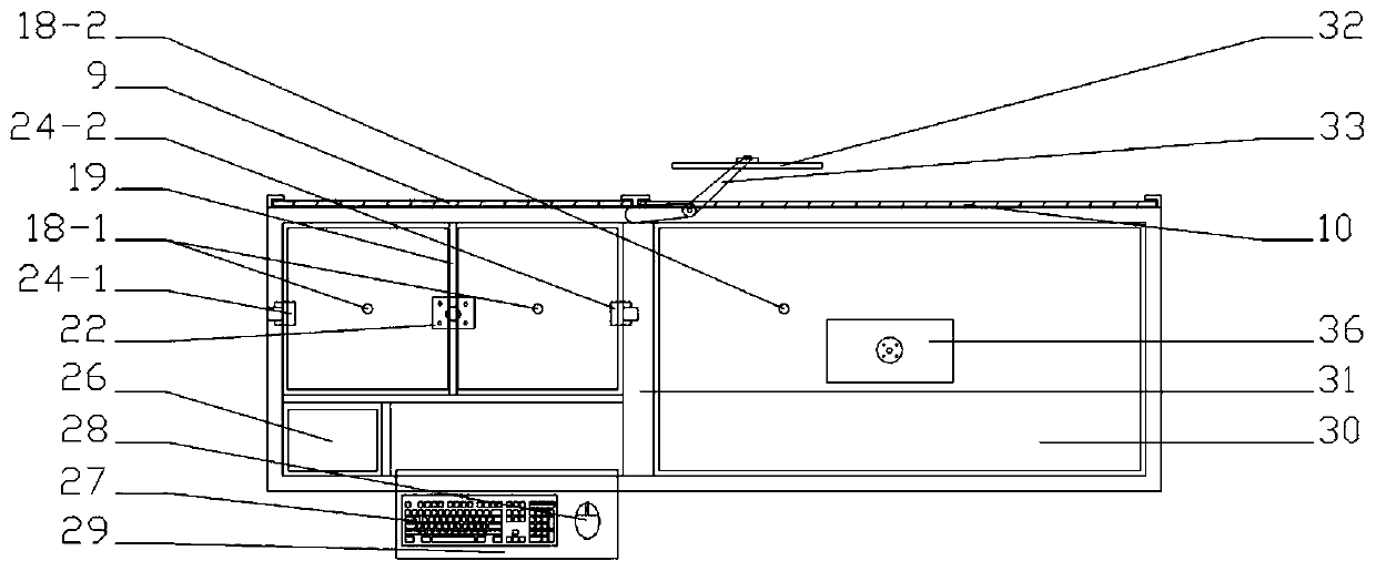 Full-automatic multifunctional chest abdominal examination training experiment table