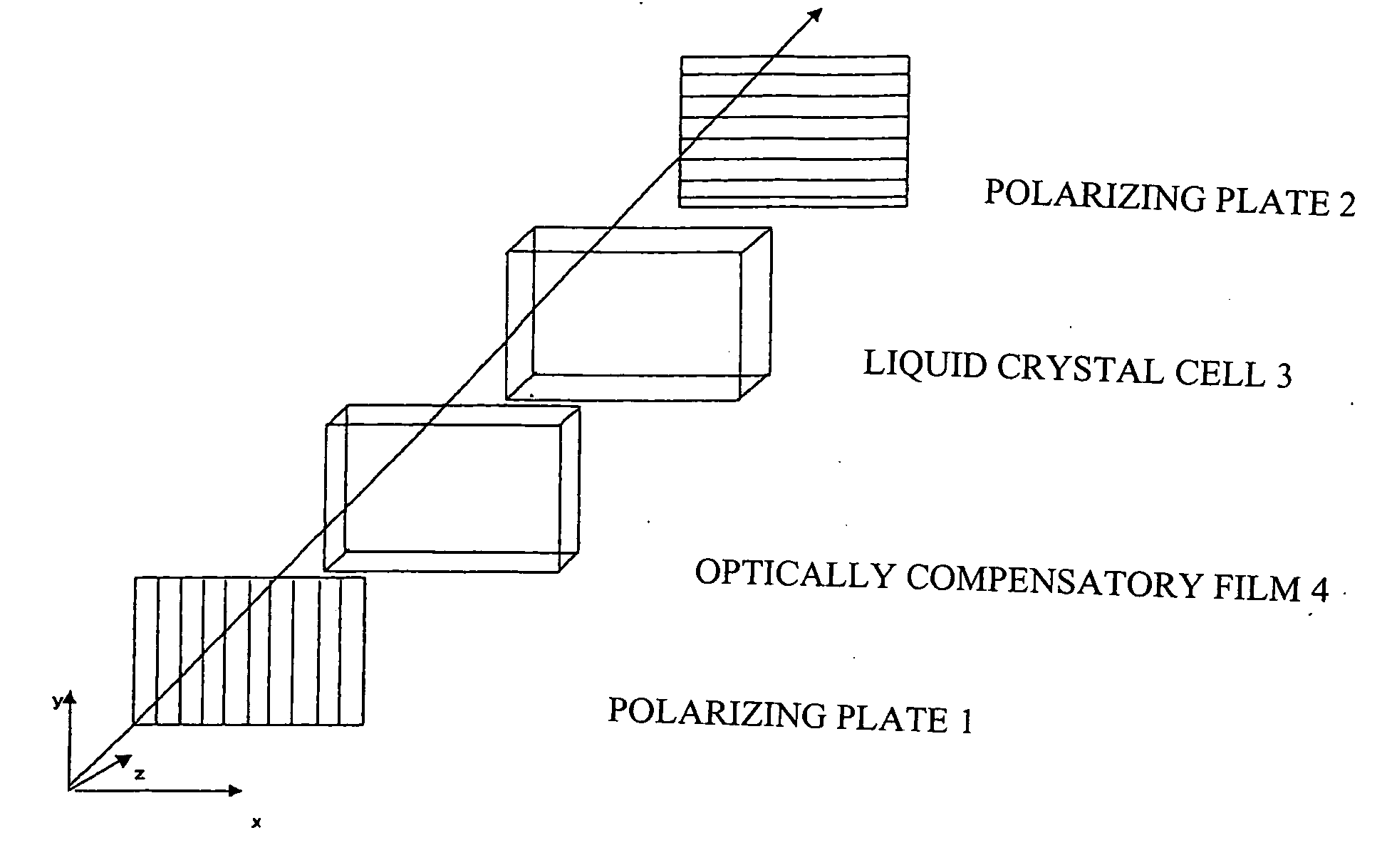 Optical resin film and polarizing plate and liquid crystal display using same