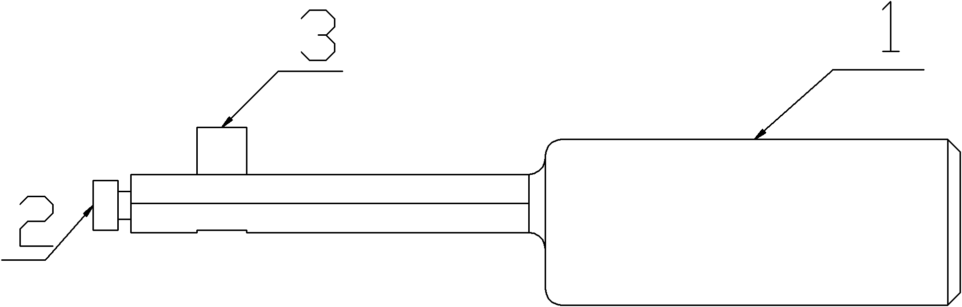 Back spot facing machining cutter and application method thereof