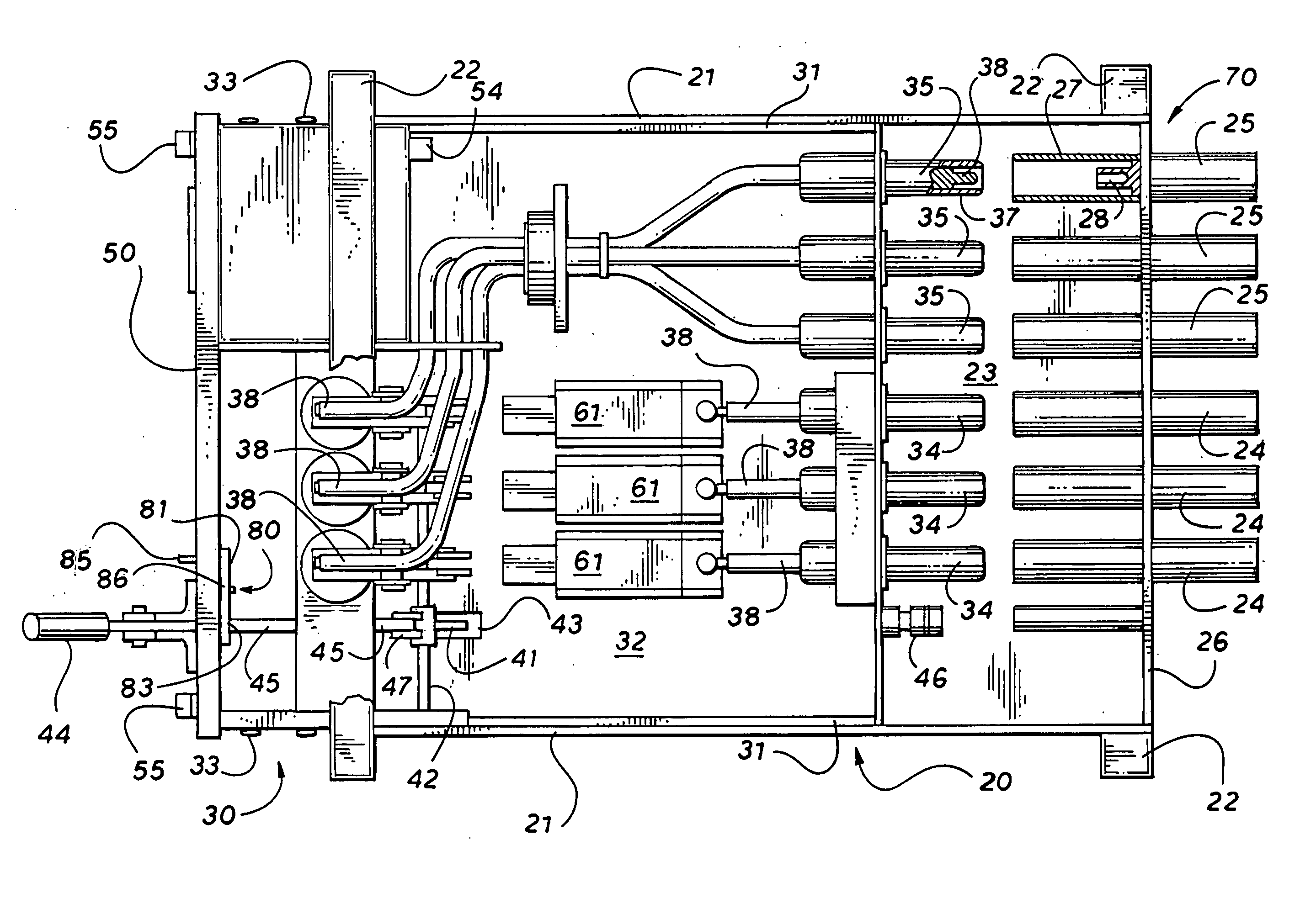 Contactor draw out tray