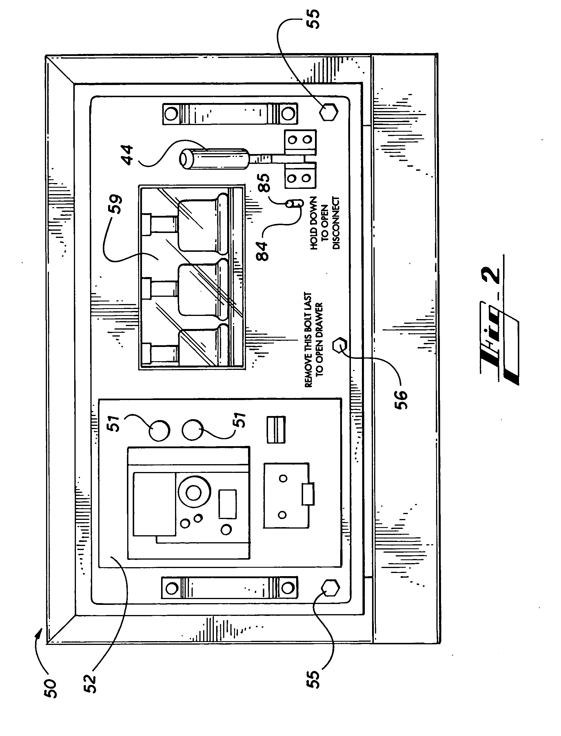 Contactor draw out tray