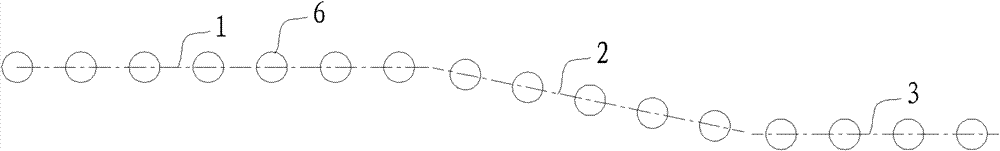 Regulating method of outlet lifting roller way of steel rail rolling mill