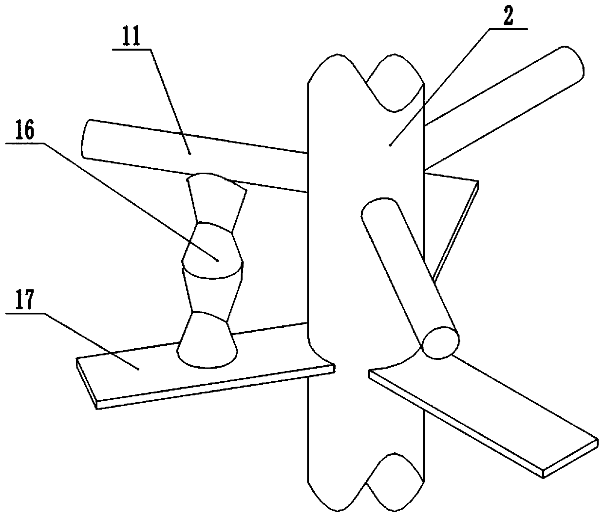 Soil layer sampling device for geological exploration