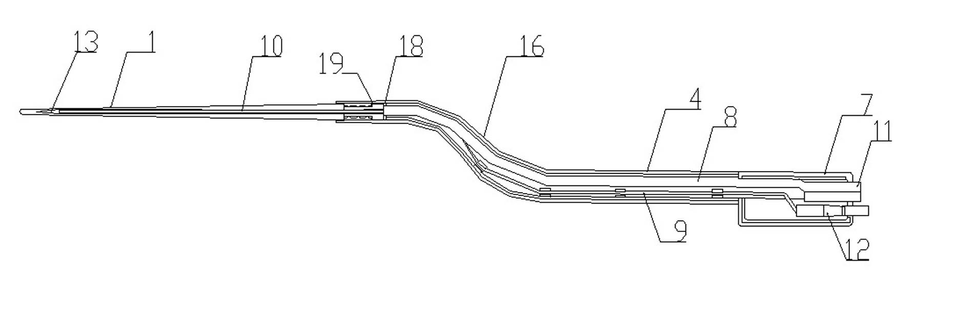 Portable non-stick bipolar electrocoagulation forceps