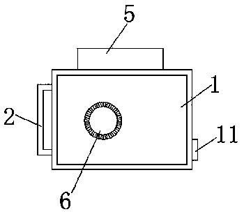 Measuring apparatus for patients and control system thereof