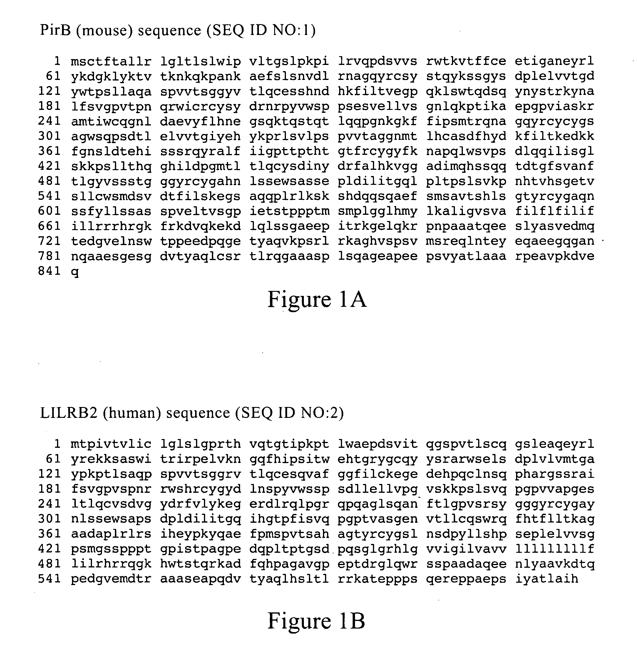 ANTI-PirB ANTIBODIES