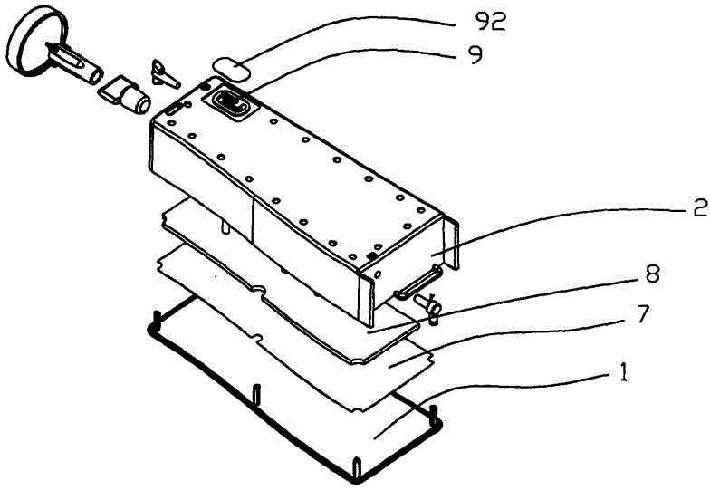 Printer ink box capable of being filled with ink repeatedly