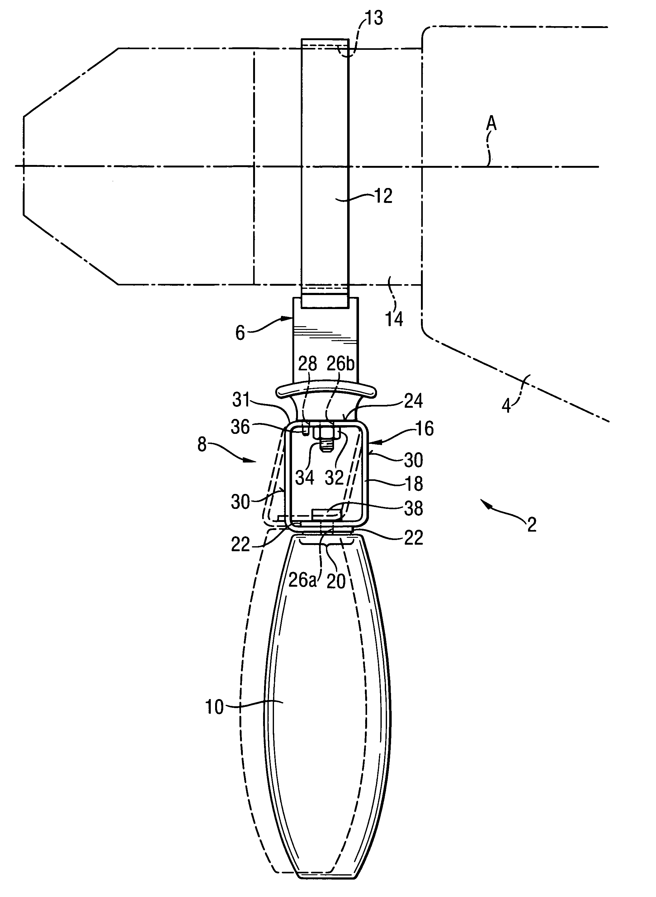 Side handle for a hand-held power tool