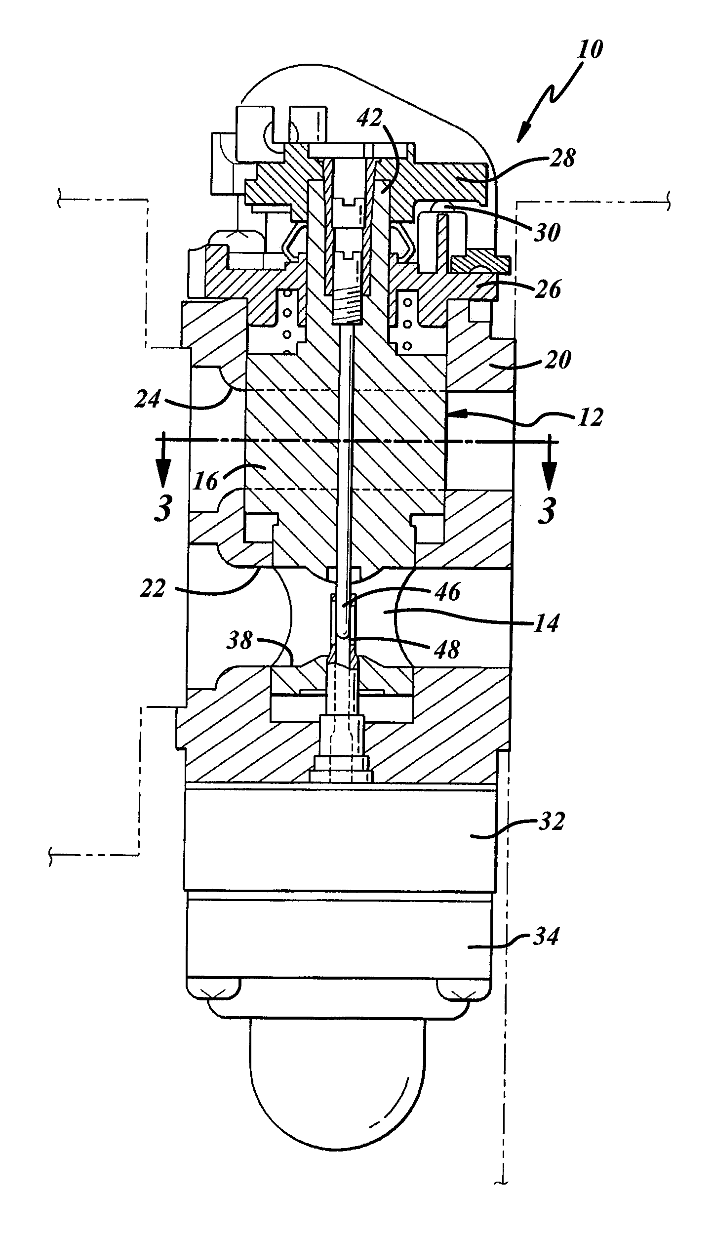 Layered scavenging carburetor