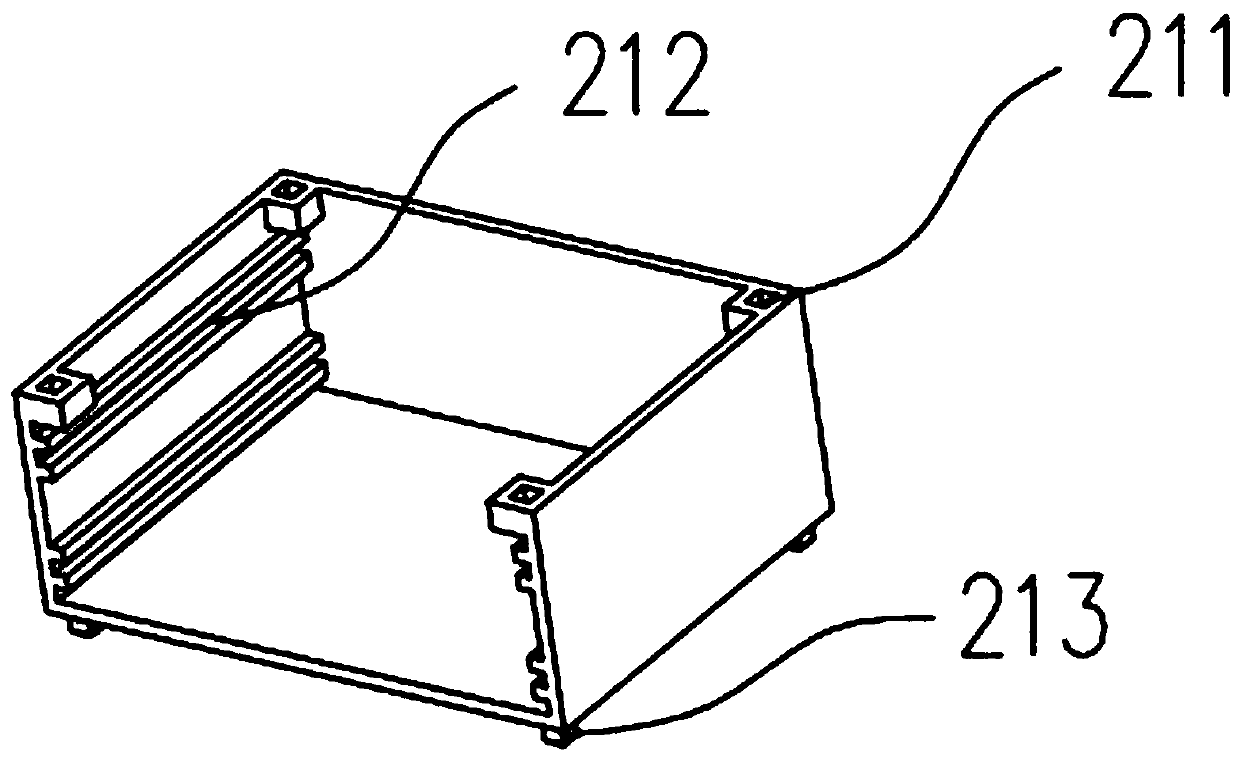 Office supply storage device realizing space saving function