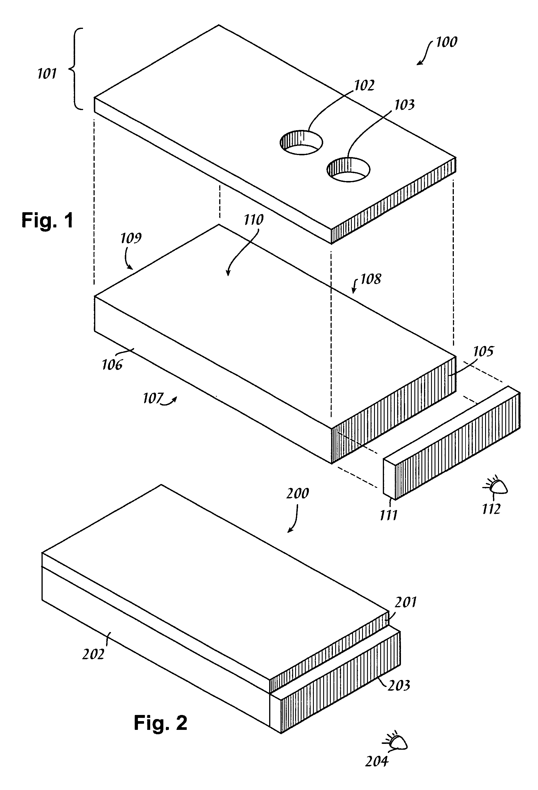 Reducing light leakage and improving contrast ratio performance in FTIR display devices