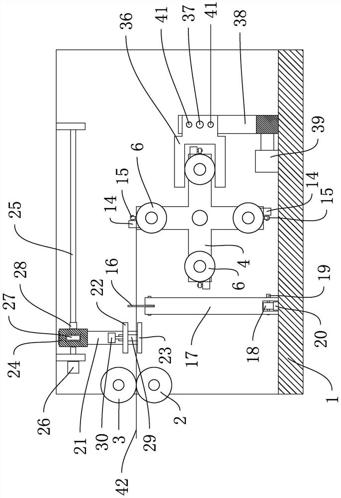 Machining device for textile production