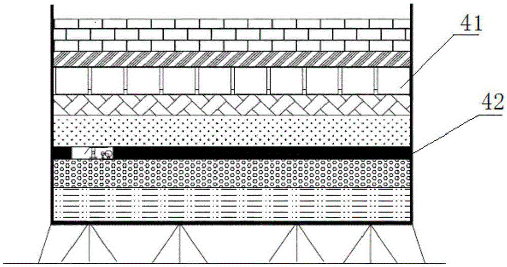 Simulation test device of pressure-bearing underwater coal mining and application method of simulation test device