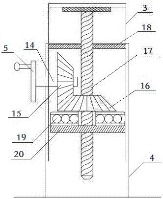 Medical escort bracket avoiding secondary injury