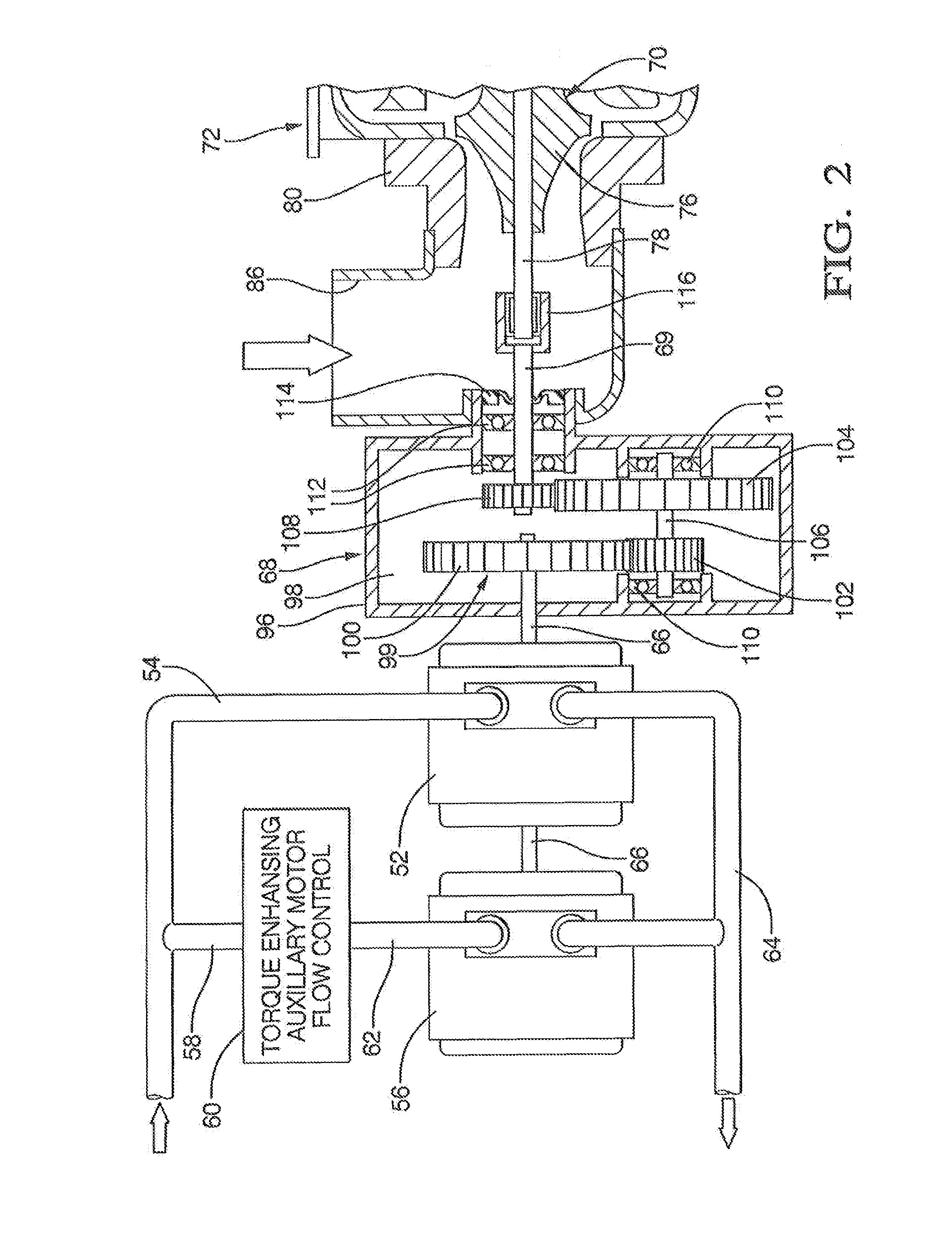 Hydraulic turbo accelerator apparatus