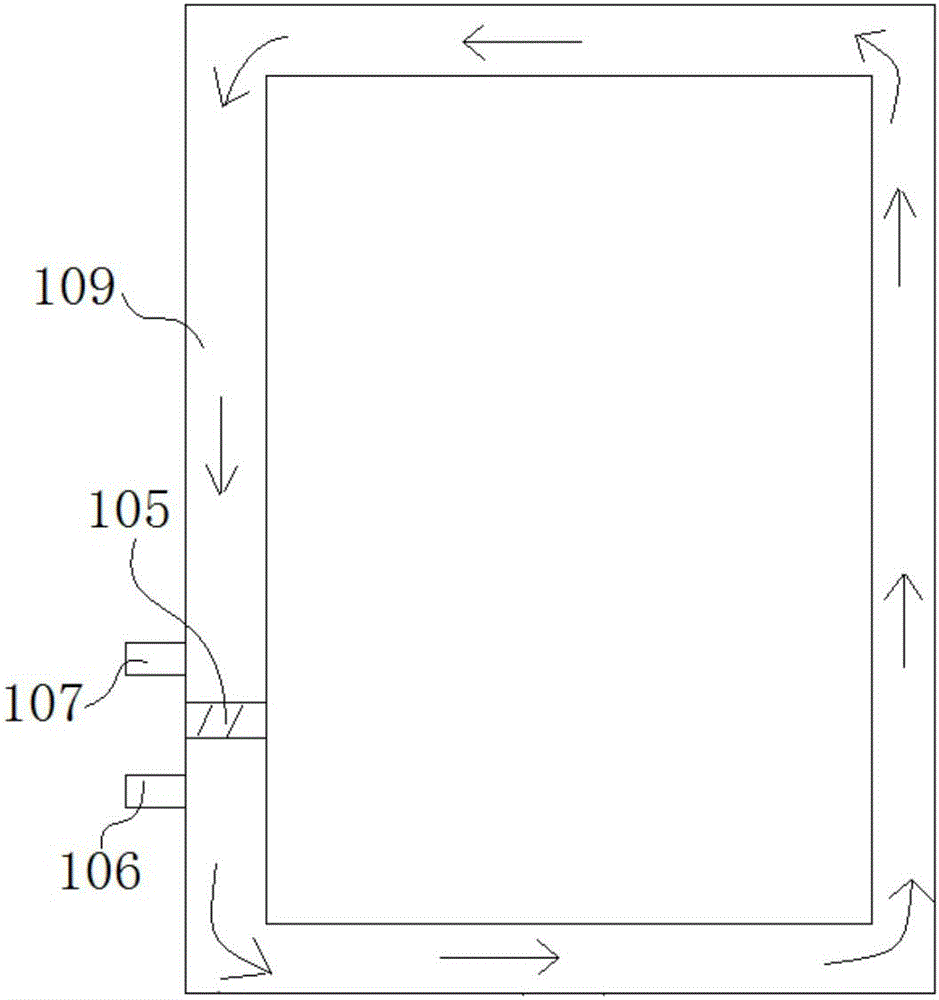 Self-cooling cell phone support