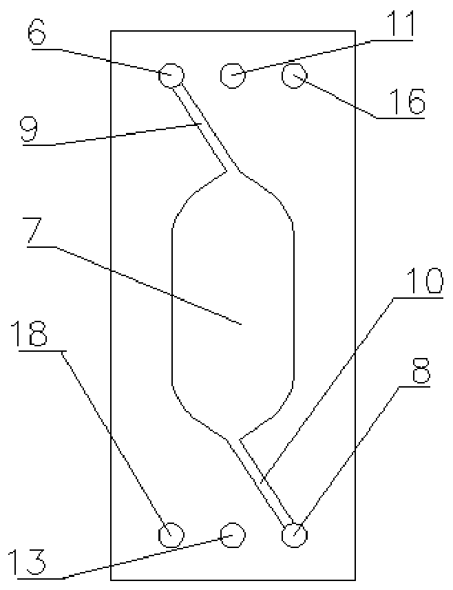 Microfluidic chip for cell culture and culture method