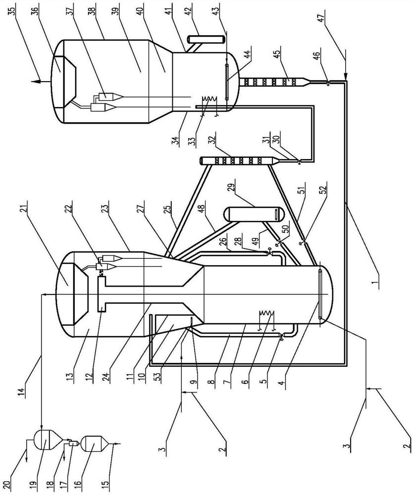 Efficient method for producing low-carbon olefin from oxygen-containing compound