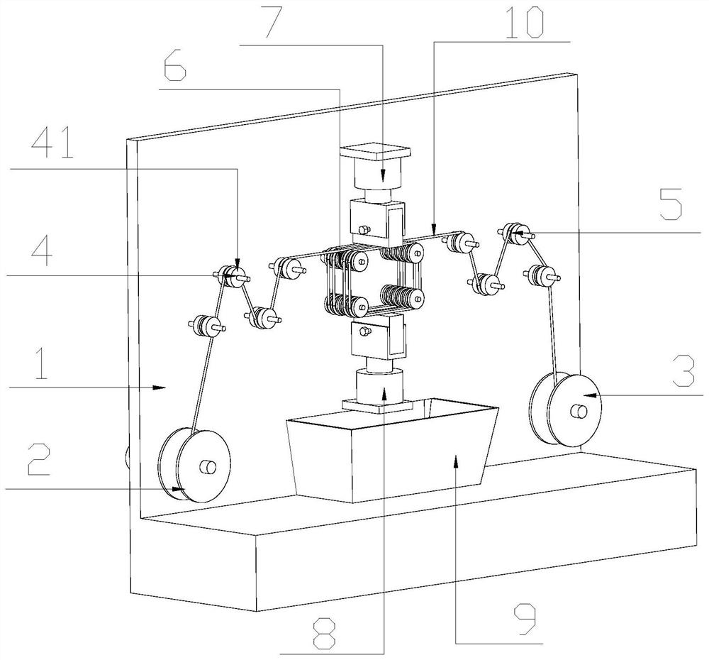 Diamond fretsaw grinding device