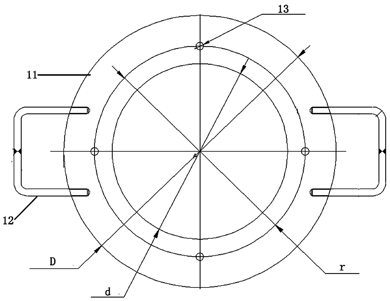 Manufacture of smc insulation end cover for wind power generator