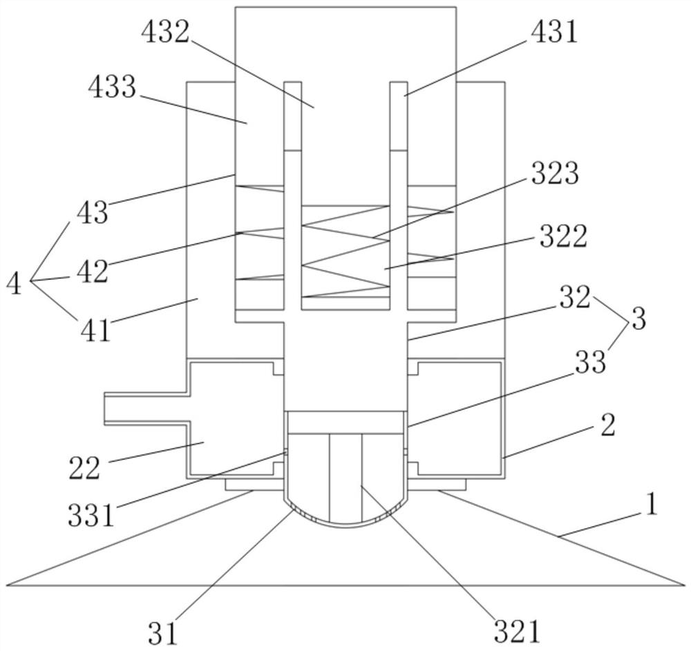 A film starting head for recycling aluminum alloy profiles