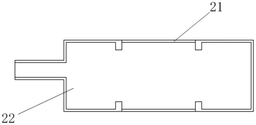 A film starting head for recycling aluminum alloy profiles