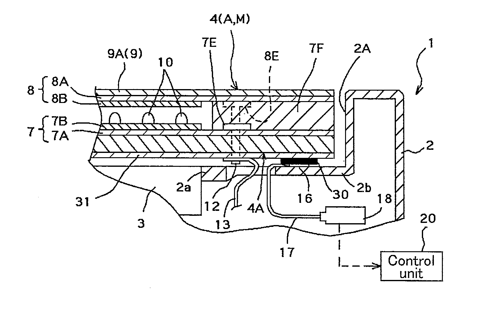 Electronic Device Having Protection Panel