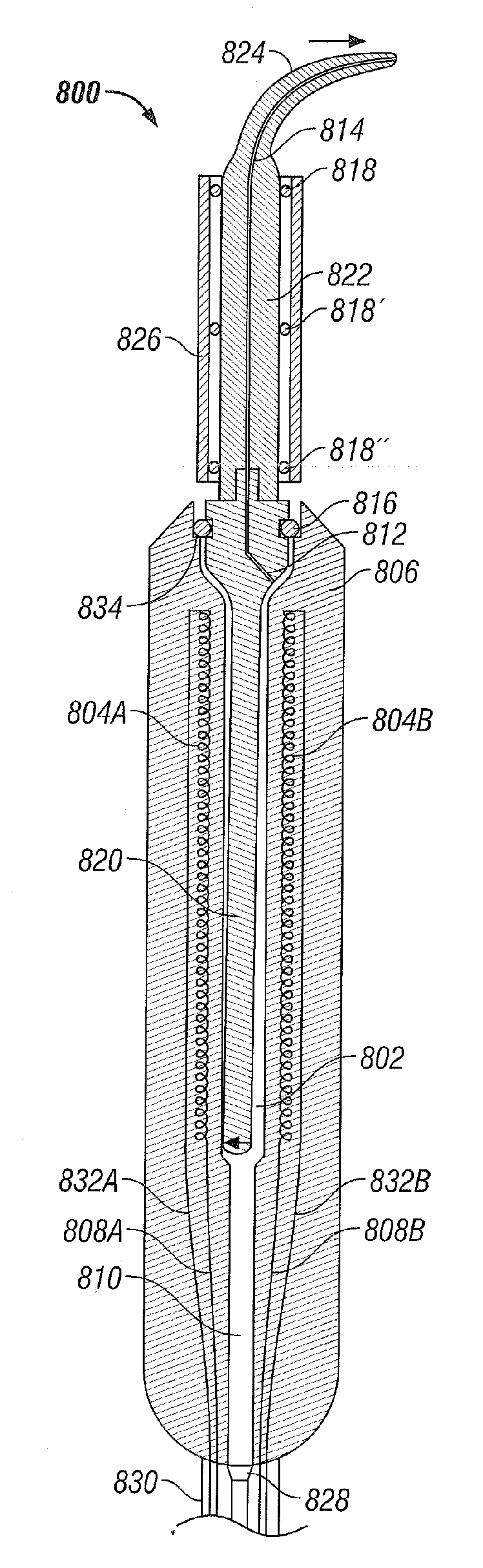 Movable Pin Ultrasonic Transducer