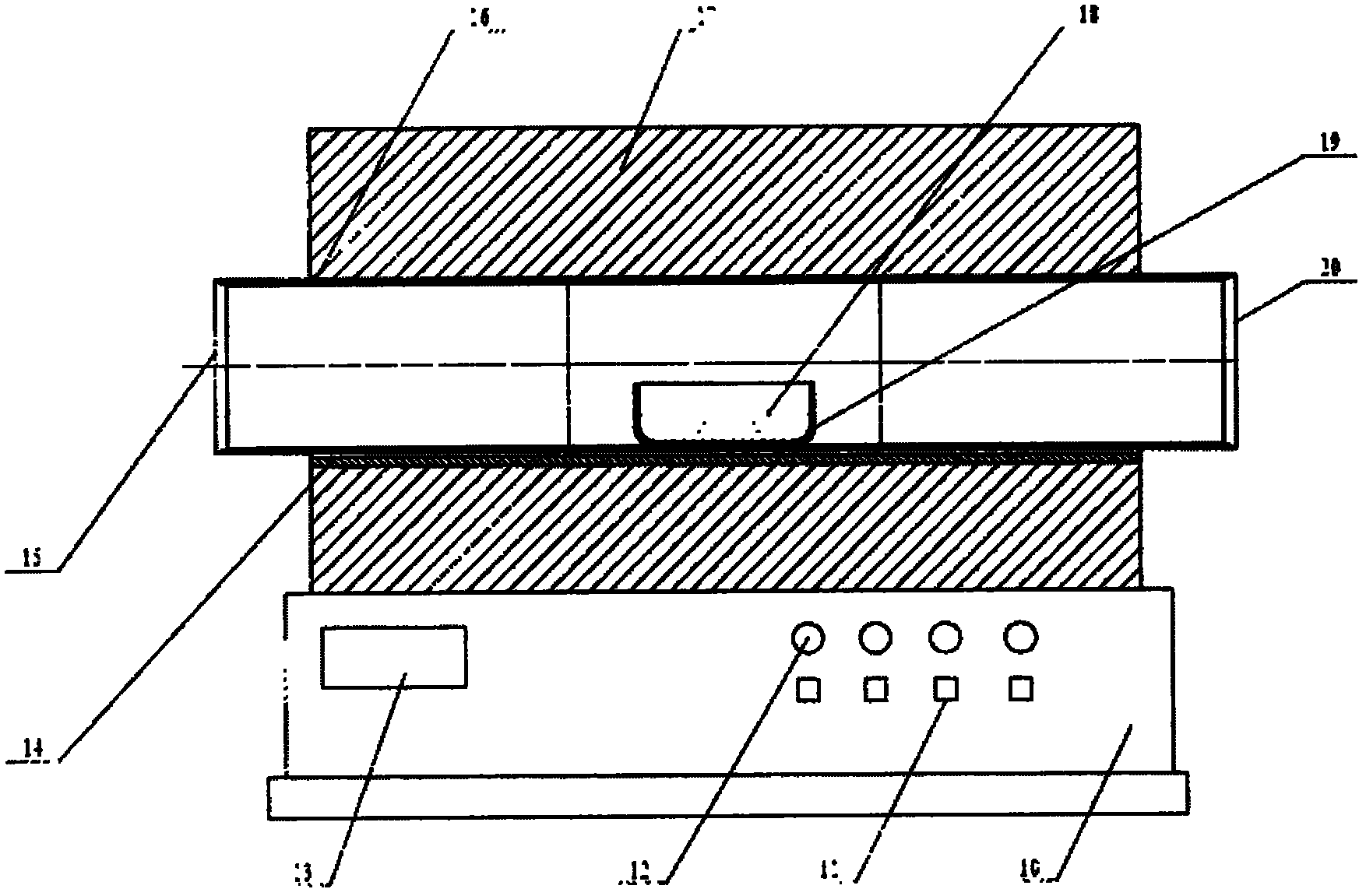 A kind of preparation method of metavanadate nanocrystal/polymer composite fluorescent film