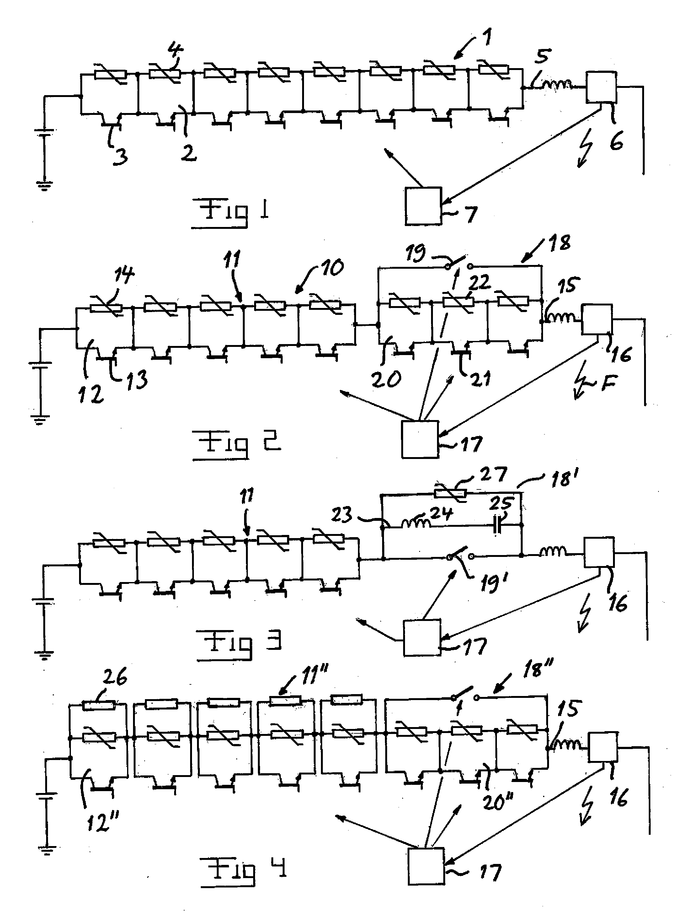 High voltage DC breaker apparatus