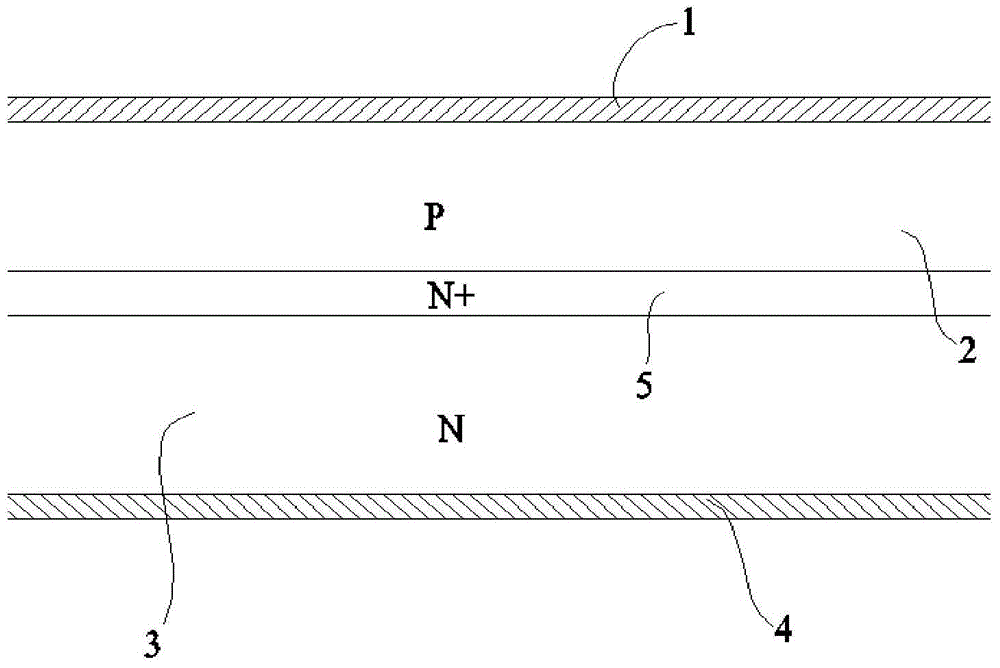 Diode structure for reducing anode hole injection