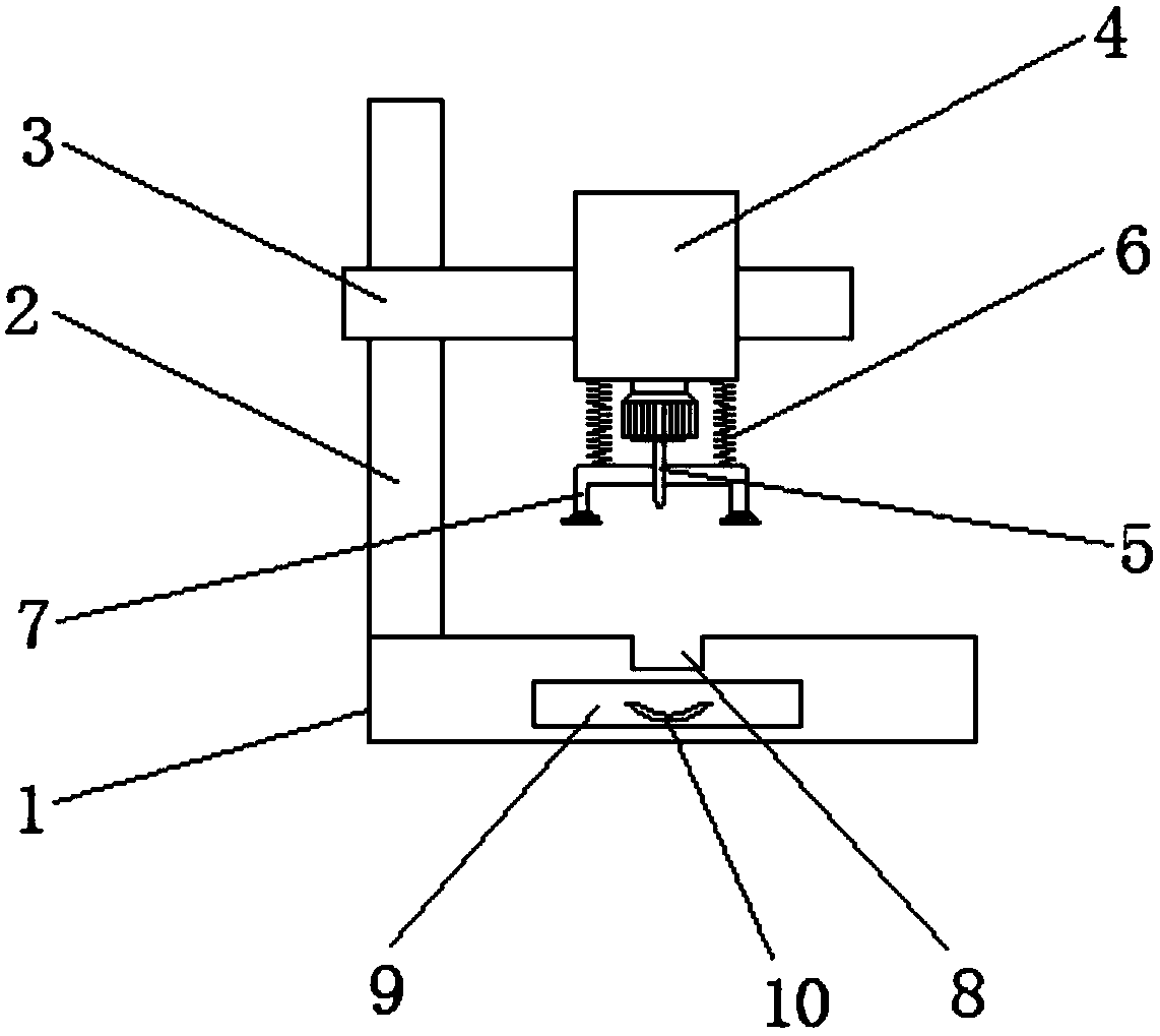 Novel hardware machining drill press