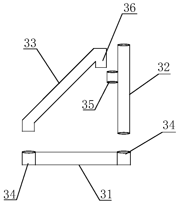 Metal ore rapid sealing wind blocking device