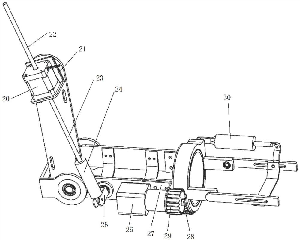 A kind of mechanical arm with the function of suppressing tremor