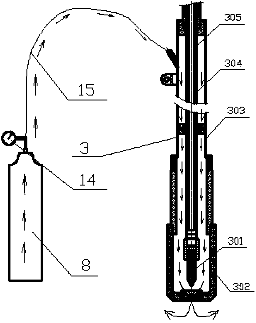 Plasma submerged arc heating device for steel ingot risers of 5-600 tons